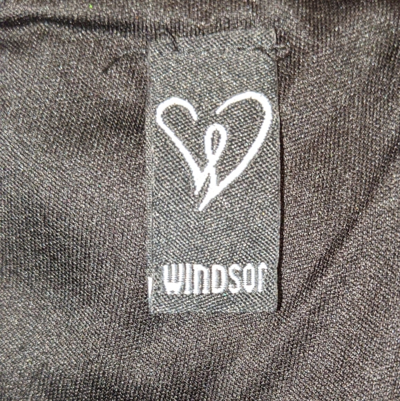 Black V Neck Prom Wedding Long Dress Sleeveless - Picture 8 of 8